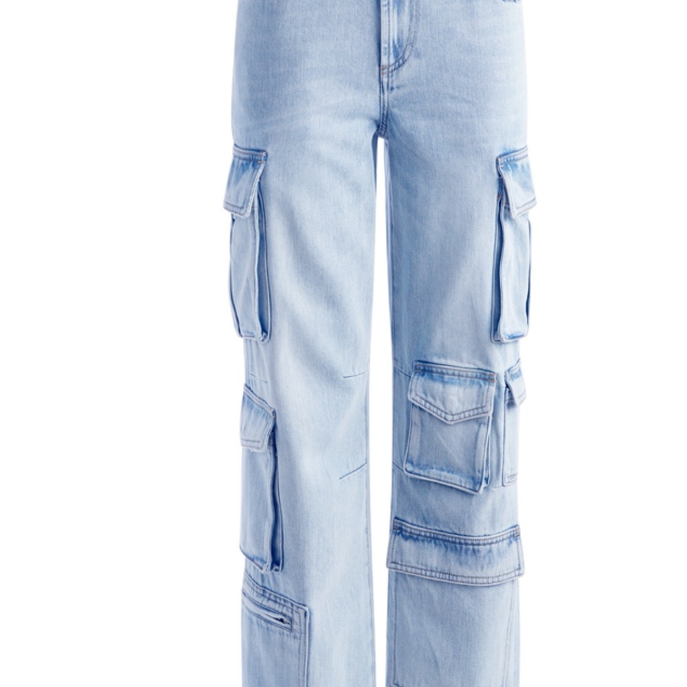 Alice + Olivia Luis Cargo Jeans